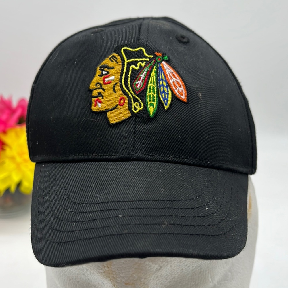 Chicago Black Hawks Infant Baseball Hat Adjustable HT3377B